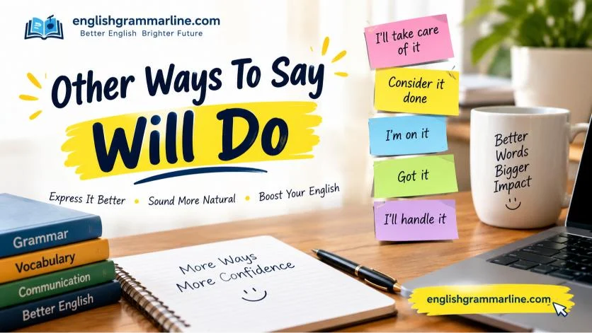 Other Ways To Say Will Do