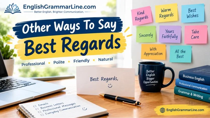 Other Ways To Say Best Regards