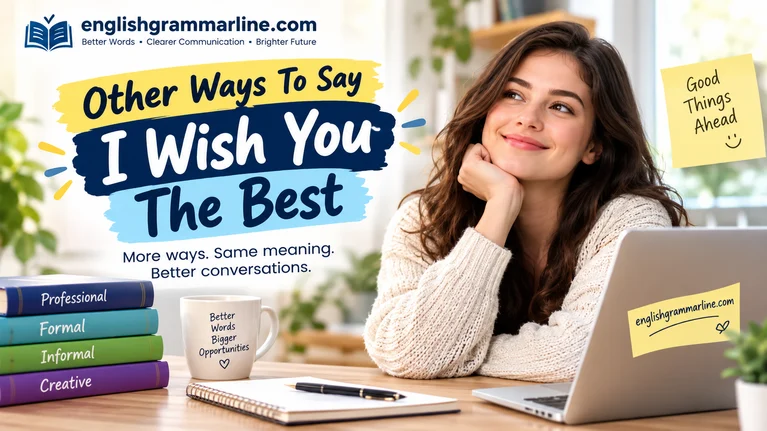 Other Ways To Say I Wish You The Best