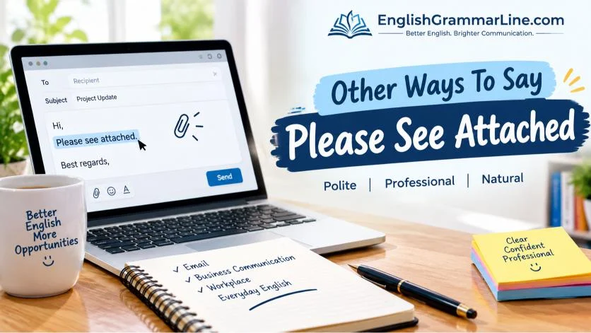 Other Ways To Say Please See Attached