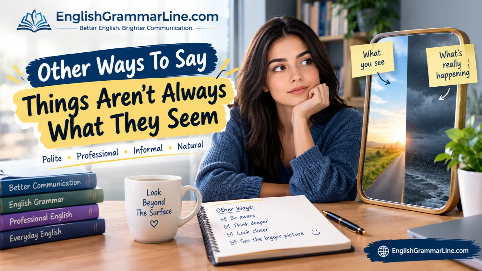Other Ways To Say Things Arent Always What They Seem