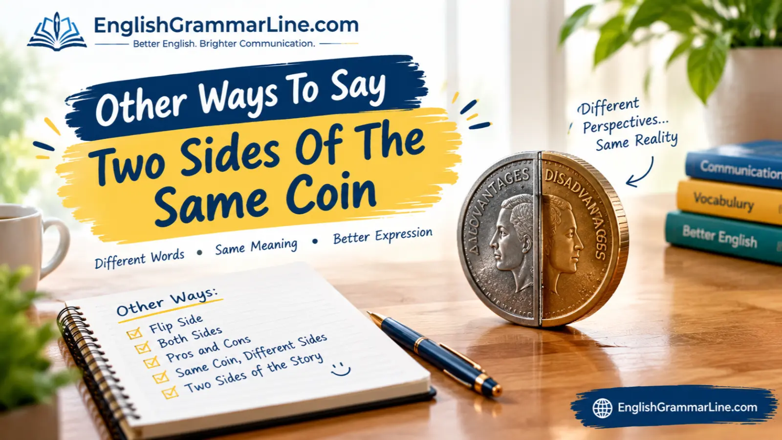 Other Ways To Say Two Sides Of The Same Coin